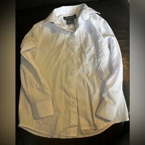 George Kids White Button Down Shirt